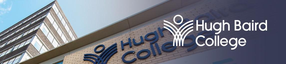 Hugh Baird College banner
