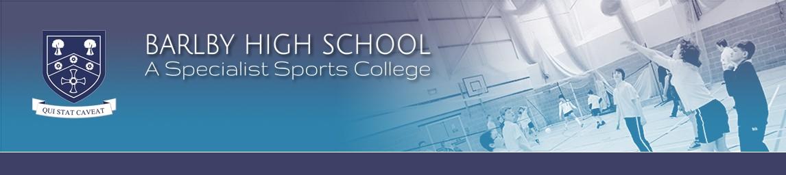 Barlby High School Specialist Sports College banner