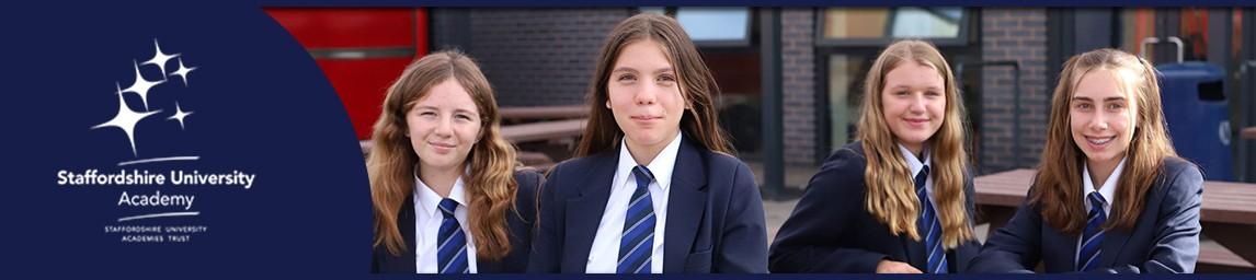 Staffordshire University Academy banner