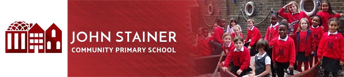 John Stainer Community Primary School banner