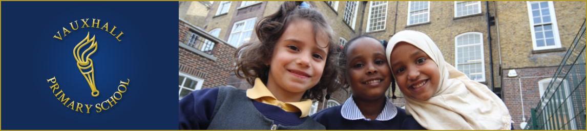 Vauxhall Primary School banner