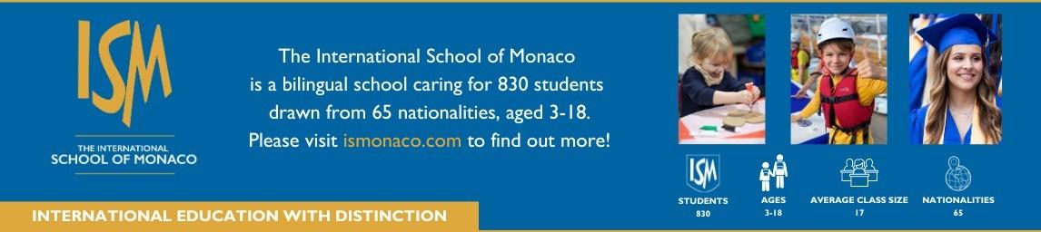 International School of Monaco banner