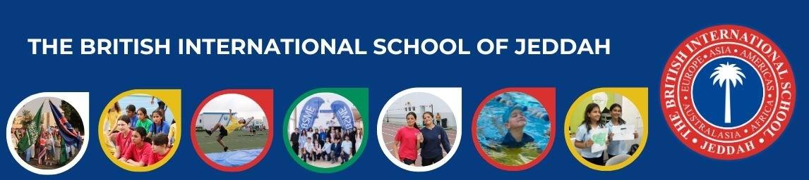 The British International School of Jeddah banner