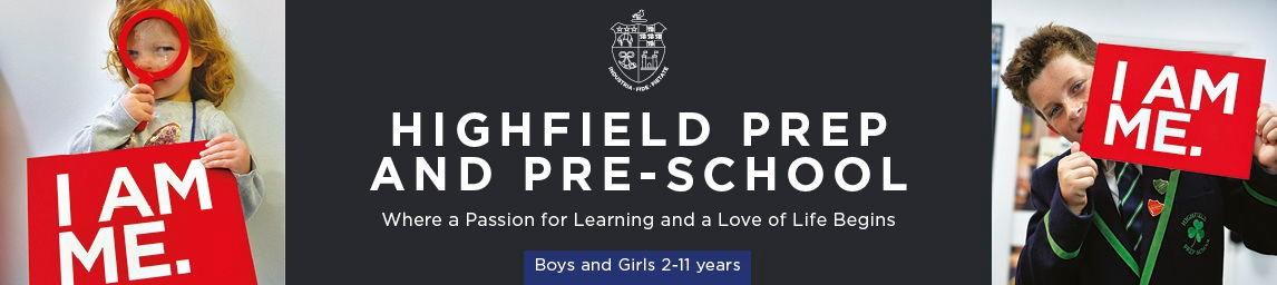 Highfield Prep and Pre-School banner