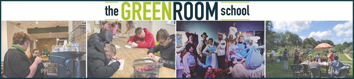 The Green Room School banner