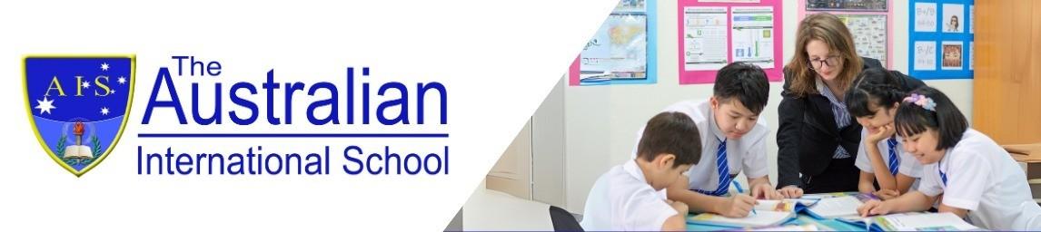 The Australian International School banner