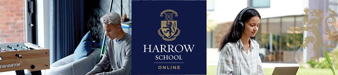 Harrow School Online banner