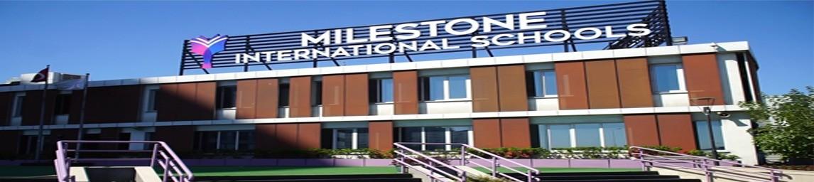 Milestone International School banner