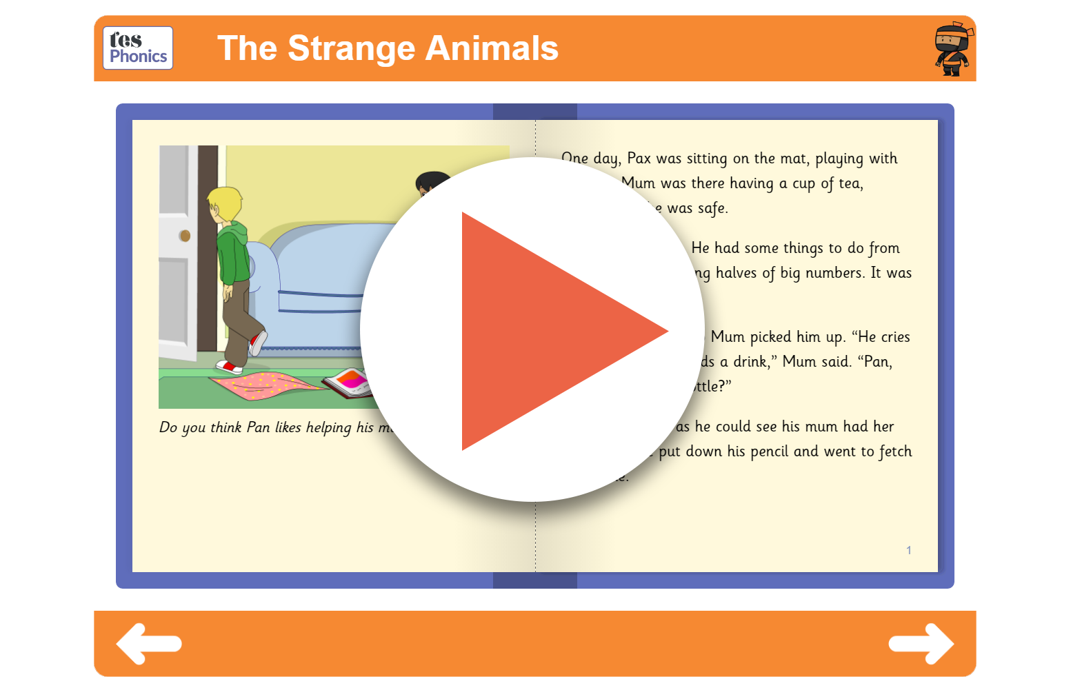 The Strange Animals Reading Book - Phase 5 | Teaching Resources